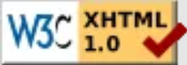 Valid XHTML 1.0 Logo